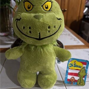 Dr. Seuss Yellow-Eyed Green Grinch Plush